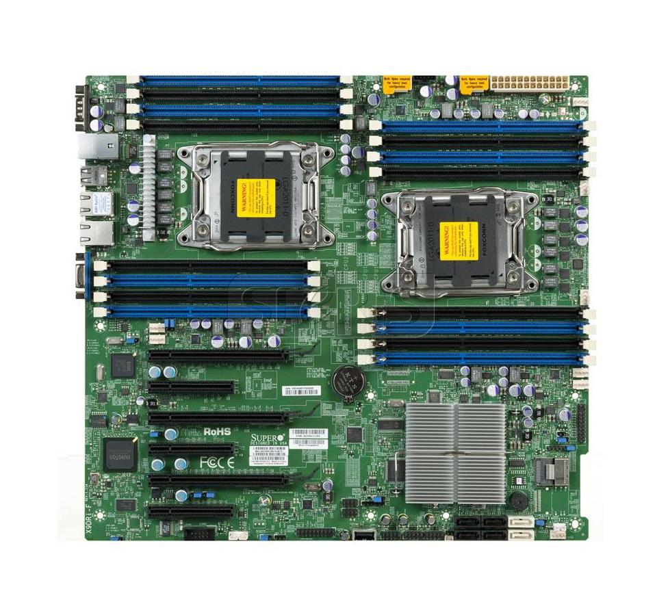 MBX9DRIFB SuperMicro X9dri-f-b Dual LGA2011 Intel C602 DDR3 SATA3 V2GBe Eatx Server Motherboard Bulk (Refurbished)