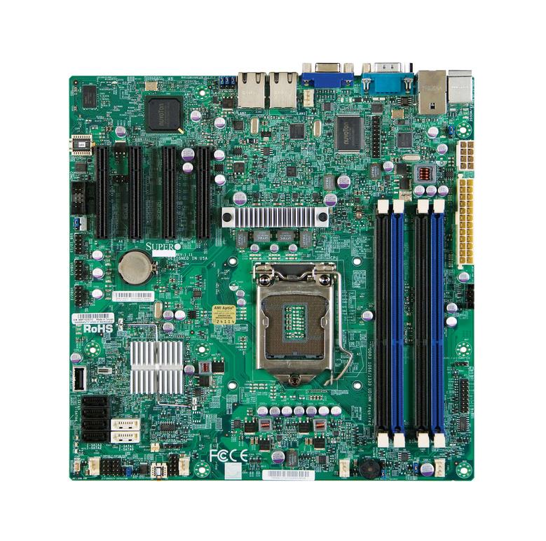 MBX9SMII SuperMicro X9scm-iif-o LGA1155 Intel C204 DDR3 SATA3 V2GBe Micro Atx Server Motherboard (Refurbished)