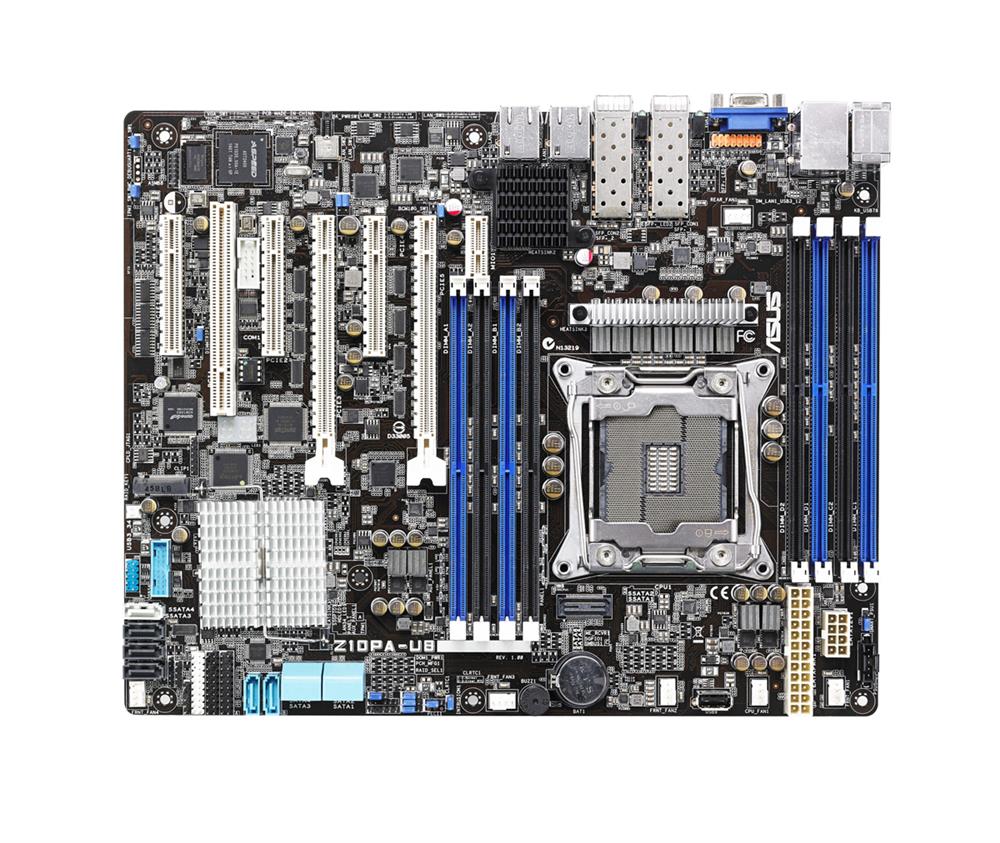 MBZ10PAU8 ASUS Z10pa-u8 LGA2011-v3 Intel C612 PCH DDR4 SATA3usb3.0 M.2 V2GBe Atx Server Motherboard (Refurbished)