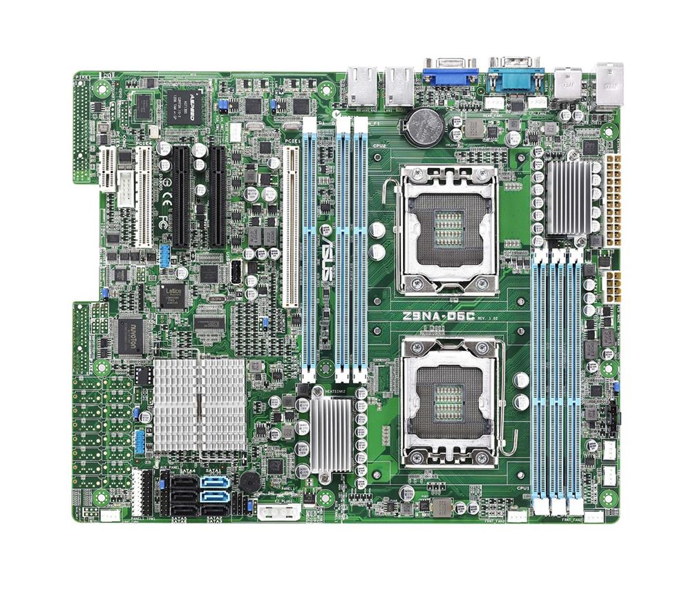 MBZ9NAD6C ASUS Z9na-d6c LGA1356 Intel C602-a PCH DDR3 SATA3 V2GBe Server Motherboard (Refurbished)
