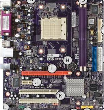 MCP61SM-GM Gateway Socket AM2 Nvidia GeForce MCP61P Chipset AMD Athlon 64 X2/ Athlon 64/ Athlon 64/ Athlon FX/ AMD Sempron Processors Support DDR2 4x DIMM 4x SATA2 3.0Gb/s Micro-ATX Motherboard (Refurbished)