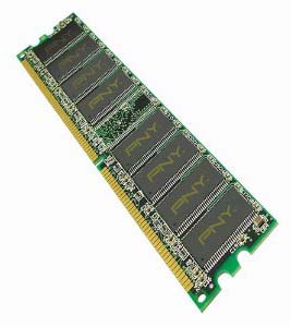 MD0512SD1-333 PNY Optima 512MB PC2700 DDR-333MHz non-ECC Unbuffered CL2.5 184-Pin DIMM 2.5V Memory Module