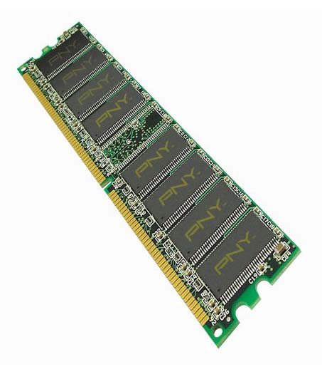 MD1024SD1-400 Pny Optima 1GB PC3200 DDR-400MHz non-ECC Unbuffered CL3 184-Pin DIMM Memory Module
