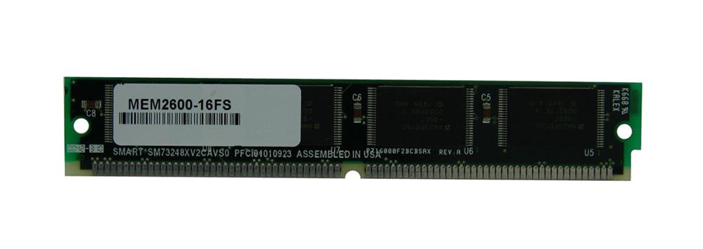 MEM2600-16FS Cisco 16MB 80-Pin Flash SIMM Memory Upgrade for 2600 Series