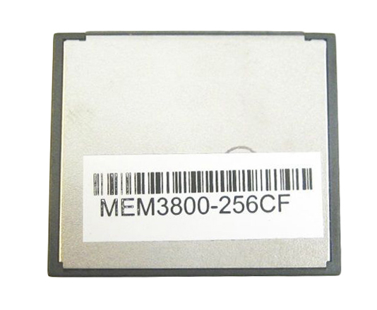 MEM3800-256CF Cisco 256MB CompactFlash (CF) Memory Card for 3800 Series Routers