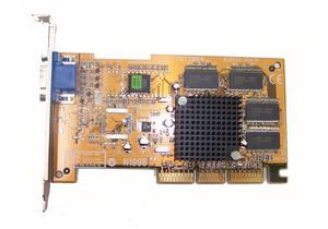 MS8808 MSI Nvidia Riva TNT2 M64 16MB SDRAM AGP 4x Video Graphics Card
