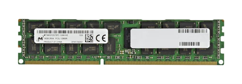 MT36KSF2G72PZ-1G6N1 Micron 16GB PC3-12800 DDR3-1600MHz ECC Registered CL11 240-Pin DIMM 1.35V Low Voltage Dual Rank Memory Module