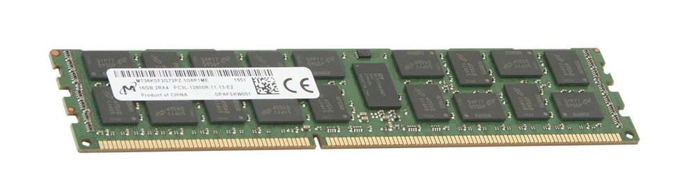 MT36KSF2G72PZ-1G6P1 Micron 16GB PC3-12800 DDR3-1600MHz ECC Registered CL11 240-Pin DIMM 1.35V Low Voltage Dual Rank Memory Module