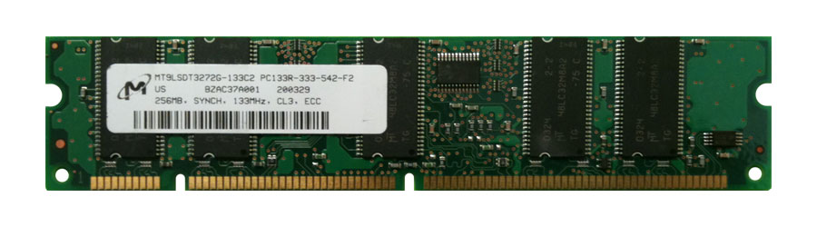 3DHPA6168A 3D Memory 1GB Kit (4 X 256MB) PC133 133MHz ECC Registered CL3 168-Pin DIMM Memory for i2000 Workstations P/N (compatible with A6168A)