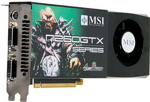 N260GTX-T2D896-OCV3 MSI Geforce Gtx260 896MB PCI-Express (n260gtxt2d896v3)