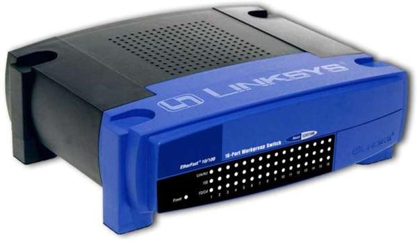 NET-EZXS16W-LIN Linksys 16port 10/100 Switch (Refurbished)