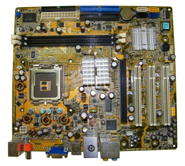 P5RC-LE ASUS Socket LGA 775 ATI Radeon Xpress 200 Processors Support DDR 2x DIMM 4x SATA 1.50Gb/s Micro-ATX Motherboard (Refurbished)