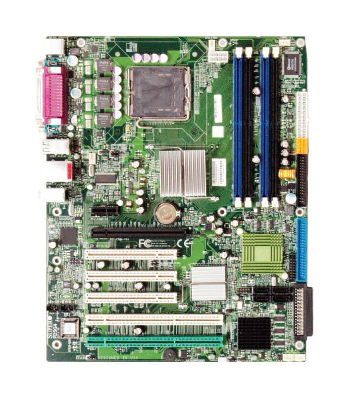 PDSG4-O SuperMicro PDSG4 Socket LGA 775 Intel 955X Chipset Intel Pentium D/ Pentium 4 Extreme Edition/ Pentium 4/ Pentium Extreme Edition & Celeron D Processors Support DDR2 4x DIMM 4x SATA 3.0Gb/s ATX Motherboard (Refurbished)