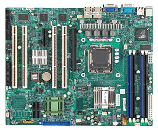 PDSME SuperMicro Socket LGA 775 Intel E7230 Chipset Intel Pentium D/ Pentium 4/ Extreme Edition/ Pentium Extreme Edition/ Celeron D Processors Support DDR2 4x DIMM 4x SATA 3.0Gb/s ATX Server Motherboard (Refurbished)