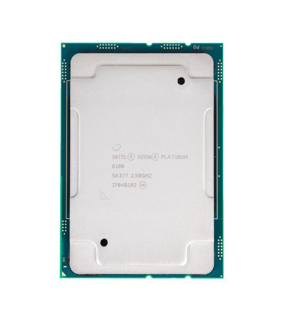 Platinum 8180 Intel Xeon 2.50GHz 28-Core 10.4GT/s UPI 38.5MB L3 Cache Socket LGA3647 Processor
