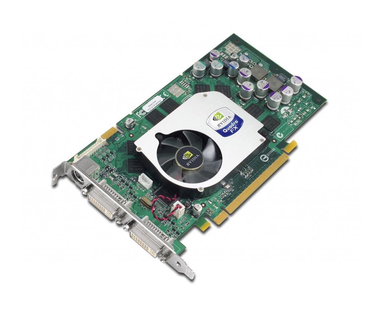 QUADROFX1400 Nvidia Quadro FX 1400 128MB DDR PCI Express Dual DVI Video Graphics Card