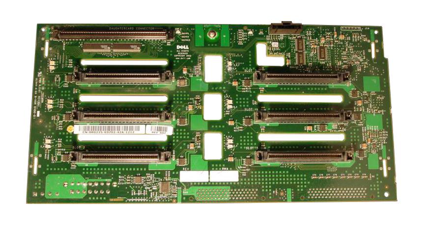 R0225 Dell 1x6 SCSI Backplane Board for PowerEdge 2600 Server