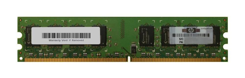 RP000106124 HP 2GB PC2-6400 DDR2-800MHz non-ECC Unbuffered CL6 240-Pin DIMM Dual Rank Memory Module