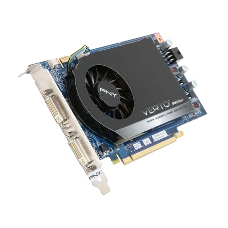 RVCG961024GXXB PNY Verto GeForce 9600GT 1GB DDR3 PCI Express 2.0 DVI/ HDTV Video Graphics Card