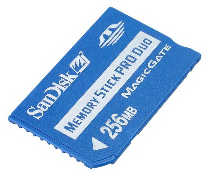 S256MSD Sandisk MagicGate 256MB Memory Stick Pro DUO