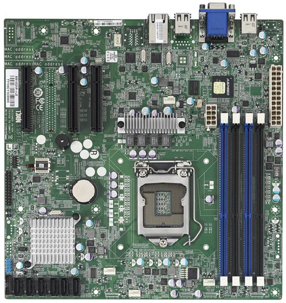 S5510GM3NR Tyan S5510 Intel Socket LGA1155 Intel C202 Chipset 1 Micro-ATX Server Motherboard (Refurbished)