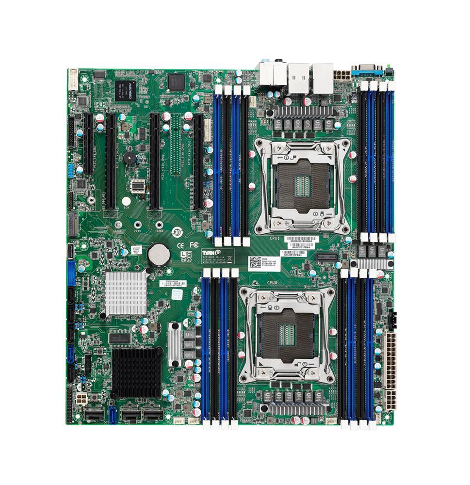 S7070 Tyan Intel C612 Chipset Socket LGA 2011 Intel Xeon E5-2600 v3/v4 Processor Support 2xGbE 10x SATA SSI EEB Server Motherboard (Refurbished)