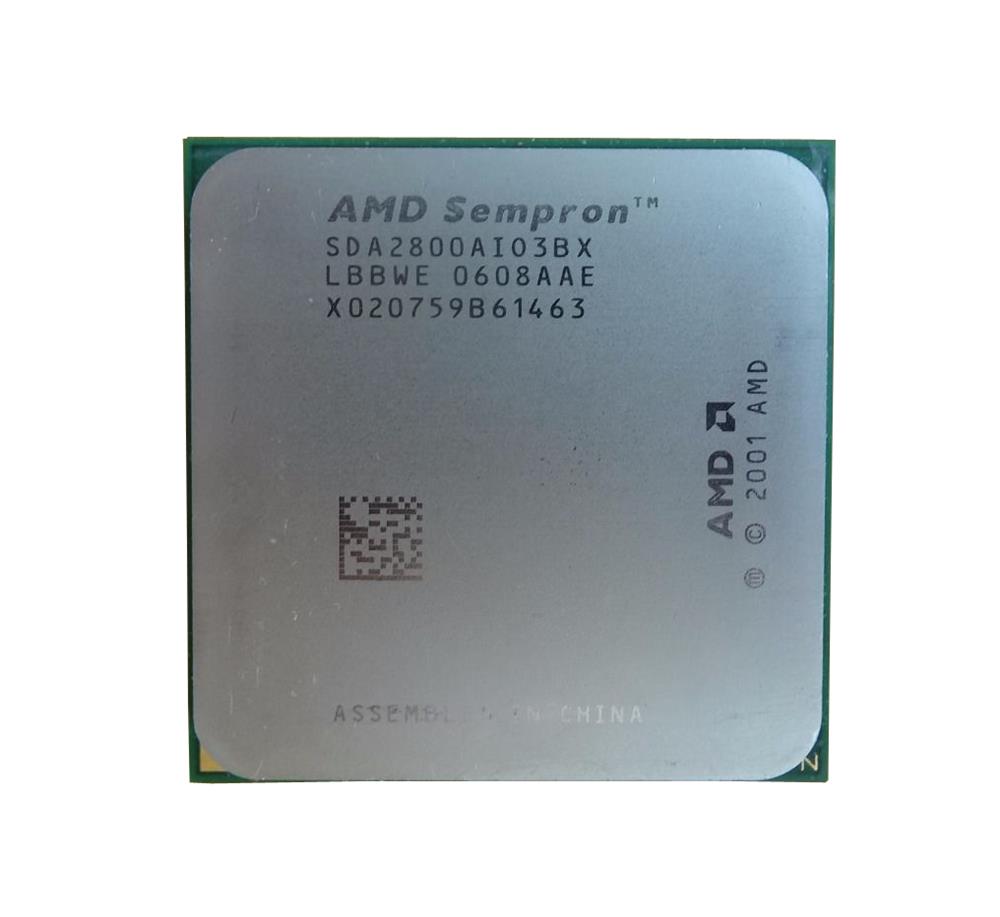 SDA3100AIO3BX AMD Athlon 64 Sempron 3100+ 1-Core 1.80GHz 200MHz 256KB L2 Cache Socket 754 Desktop Processor