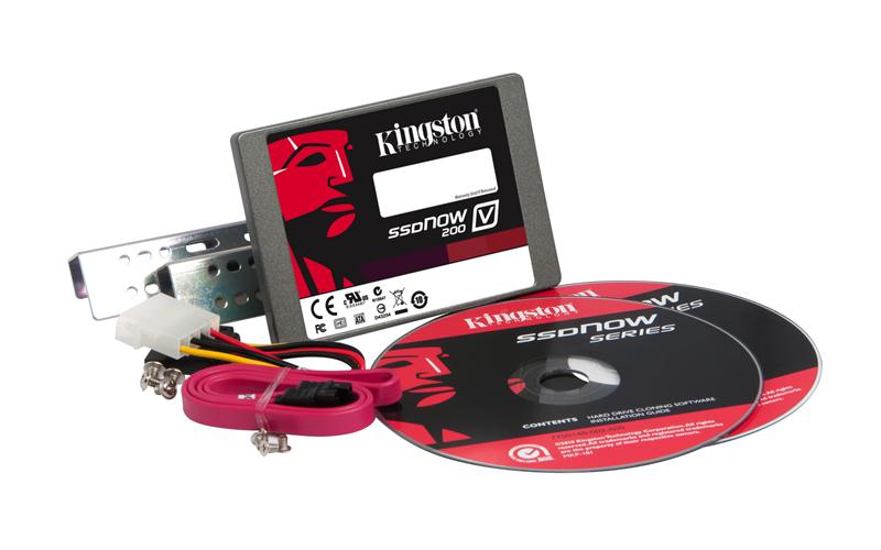 SV200DS37/128G Kingston SSDNow V200 Series 128GB MLC SATA 6Gbps 2.5-inch Internal Solid State Drive (SSD)
