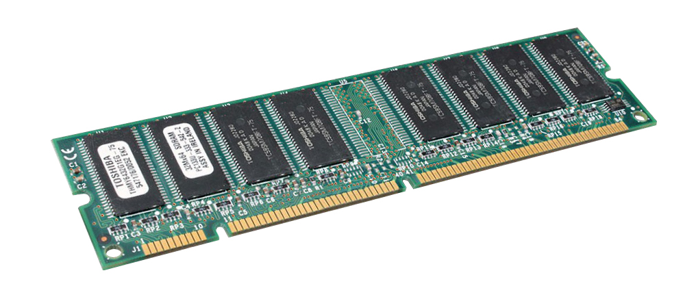 THMY6432G1EG-75 Toshiba 256MB PC133 133MHz non-ECC Unbuffered CL3 168-Pin DIMM Memory Module