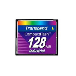 TS128MCF45I Transcend 128MB 45x Industrial Hi-Speed CompactFlash (CF) Memory Card