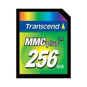TS256MMC4 Transcend 256MB MMC Plus Flash Memory Card