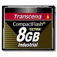 TS8GCF100I Transcend 8GB 100x Industrial CompactFlash (CF) Memory Card