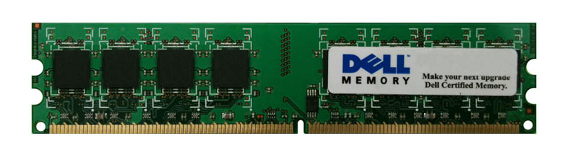 U2414 Dell 512MB PC2-3200 DDR2-400MHz non-ECC Unbuffered CL3 240-Pin DIMM Memory Module