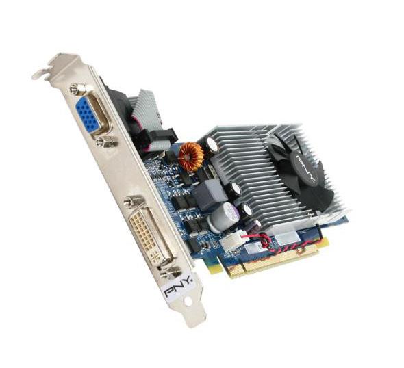 VCG941024GXPB06 PNY GeForce 9400 GT 1GB 128-bit DDR2 12.8Gbps DVI-I and DVI-I Mini DIN HDMI VGA PCI Express Video Graphics Card