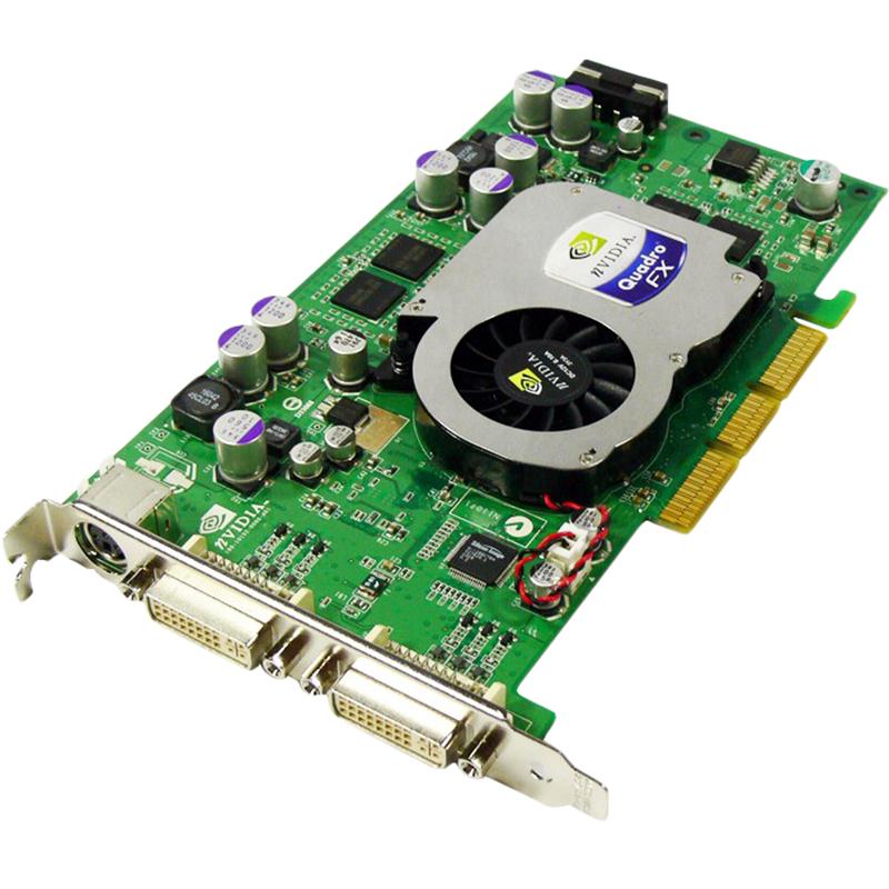 VCQFX1100 PNY Quadro FX1100 128MB DDR Dual DVI/ AGP 8x Video Graphics Card