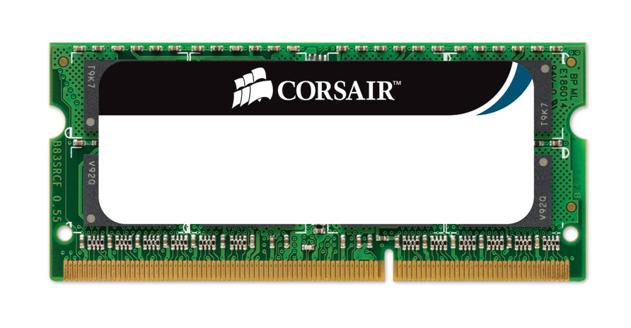 VS512SDS400 Corsair 512MB PC3200 DDR-400MHz non-ECC Unbuffered CL3 200-Pin SoDimm 2.5V Memory Module 