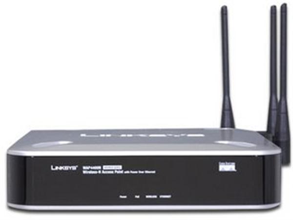 WAP4400N Linksys Wireless-N Access Point with Power Over Ethernet (POE) (Refurbished)