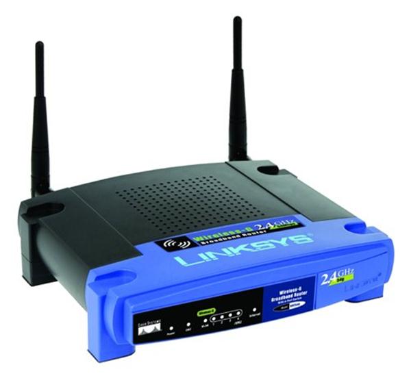 WRT55AG Linksys Dual-Band 802.11a/g Wireless A+G Broadband Router (Refurbished)