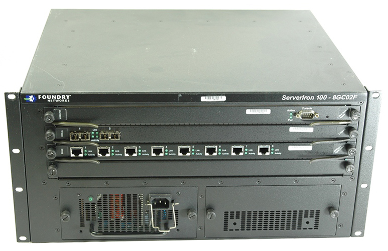 WSM4-100 Foundry Networks Web Switch Management Module For ServerIron IronCore Series (Refurbished)