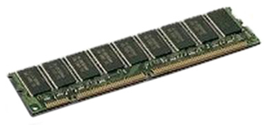 X5537 Dell 512MB PC133 133MHz ECC Registered CL3 168-Pin DIMM Single Rank Memory Module