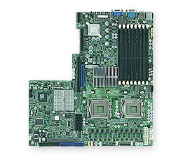 X7DWU SuperMicro Dual Socket LGA 771 Intel 5400 Chipset Dual Intel 64-Bit Intel Xeon Processors Support DDR2 8x DIMM 6x SATA 3.0Gb/s Proprietary Server Motherboard (Refurbished)