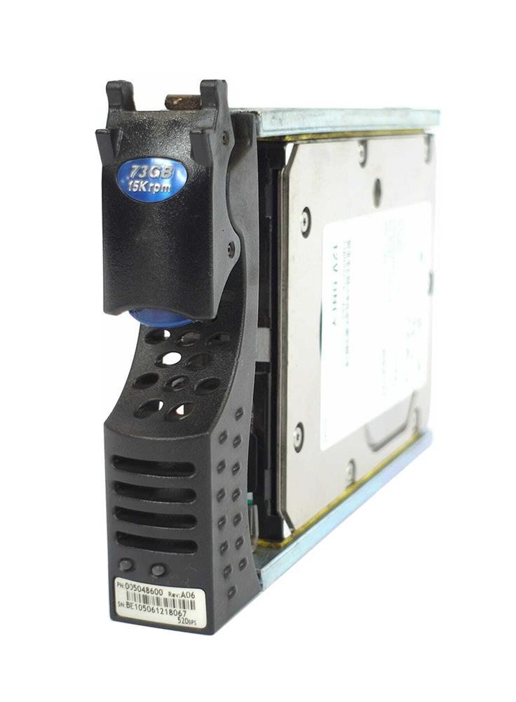 005048600 EMC 73GB 15000RPM Fibre Channel 2Gbps 16MB Cache 3.5-inch Internal Hard Drive for CLARiiON CX Series Storage Systems