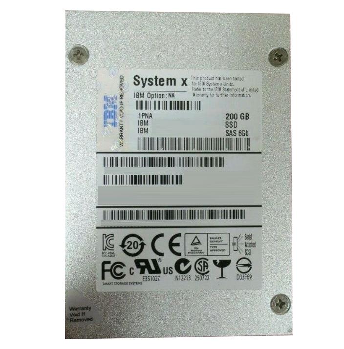 00AR442 IBM 200GB 2.5 inch SAS Solid State Drive Hard Disk