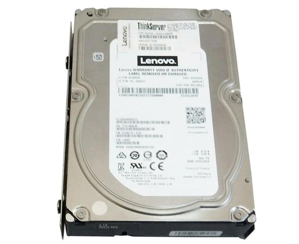 00LF297 Lenovo 8TB 7200RPM SATA 6Gbps 256MB Cache (512e) 3.5-inch Internal Hard Drive