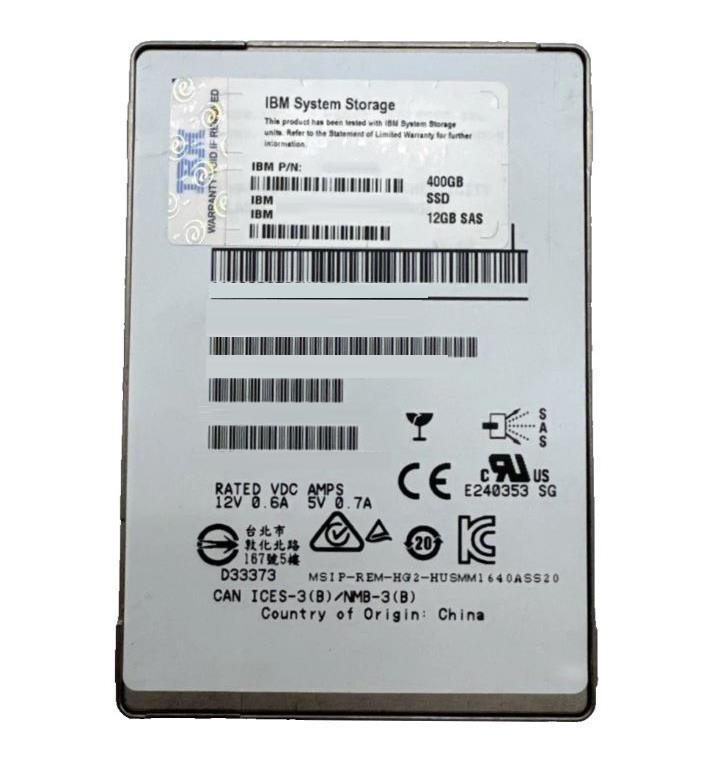 00NC585 IBM 400GB SAS 12Gbs 2.5-inch Solid State Drive (SSD)