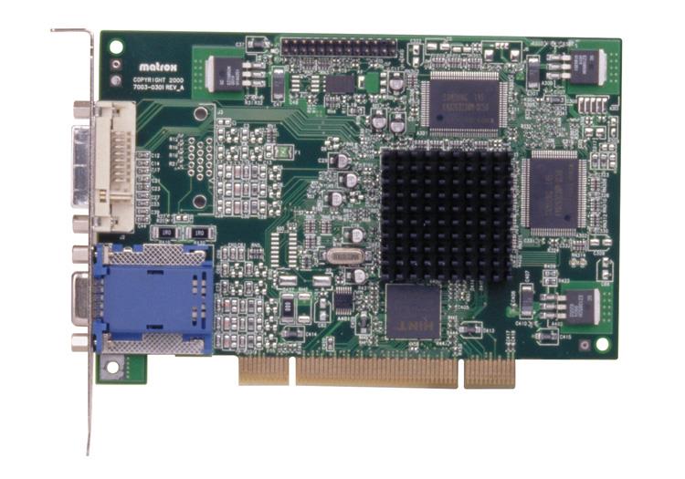 00P5758I Matrox 32MB PCI Millennium G450 VGA, DVI Video Graphics Card