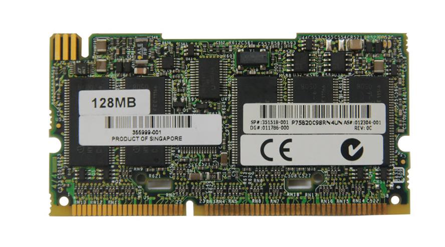 011786-001 HP 128MB Battery Backed Write Cache (BBWC) Enabler Memory for Smart Array 641/642 Controllers