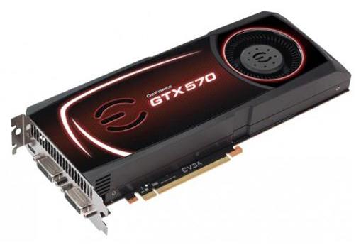 012-P3-1578-L1 EVGA Nvidia GeForce GTX 570 1280MB GDDR5 320-Bit HDMI / DisplayPort / Dual DVI PCI-Express 2.0 x16 Video Graphics Card