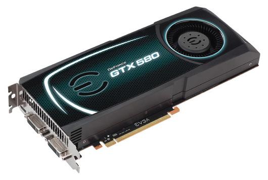 015-P3-1585-BR EVGA Nvidia GeForce GTX 580 Superclocked 1536MB GDDR5 Dual DVI / Mini-HDMI / Ready SLI Support PCI-Express 2.0 Video Graphics Card