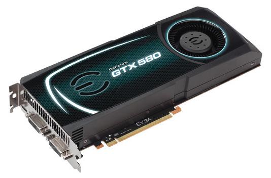 015P31585LA EVGA Nvidia GeForce GTX 580 1536MB GDDR5 384-Bit Mini HDMI / Dual DVI PCI-Express 2.0 x16 Video Graphics Card